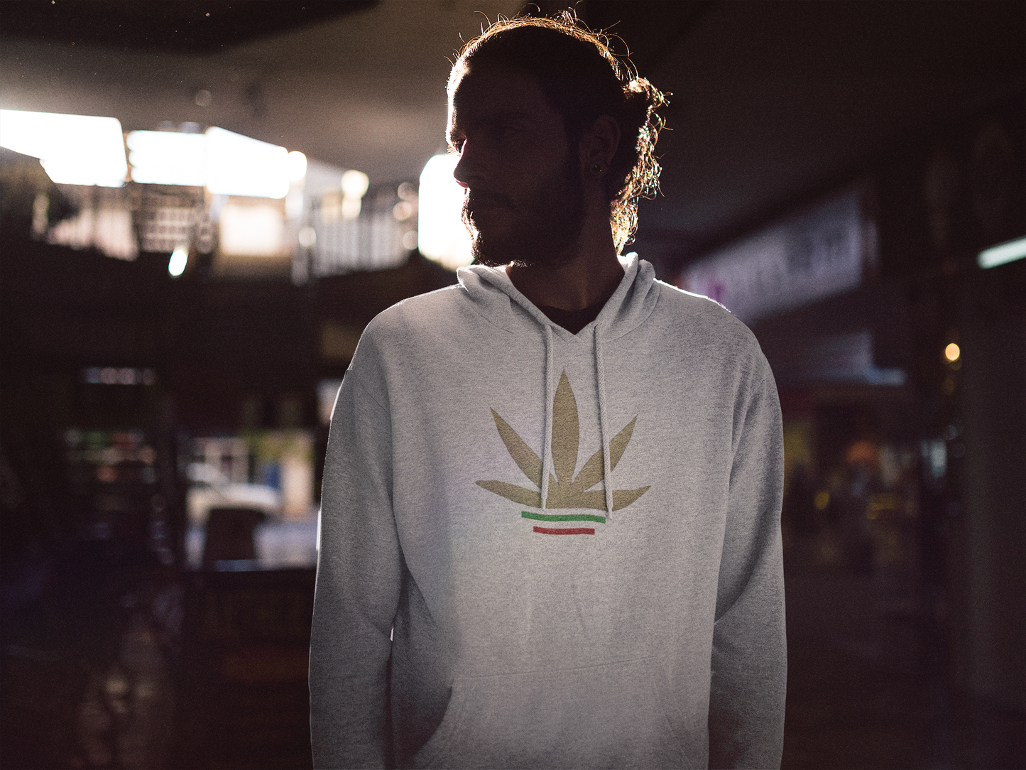Chronn Logo Hoodie Heathered