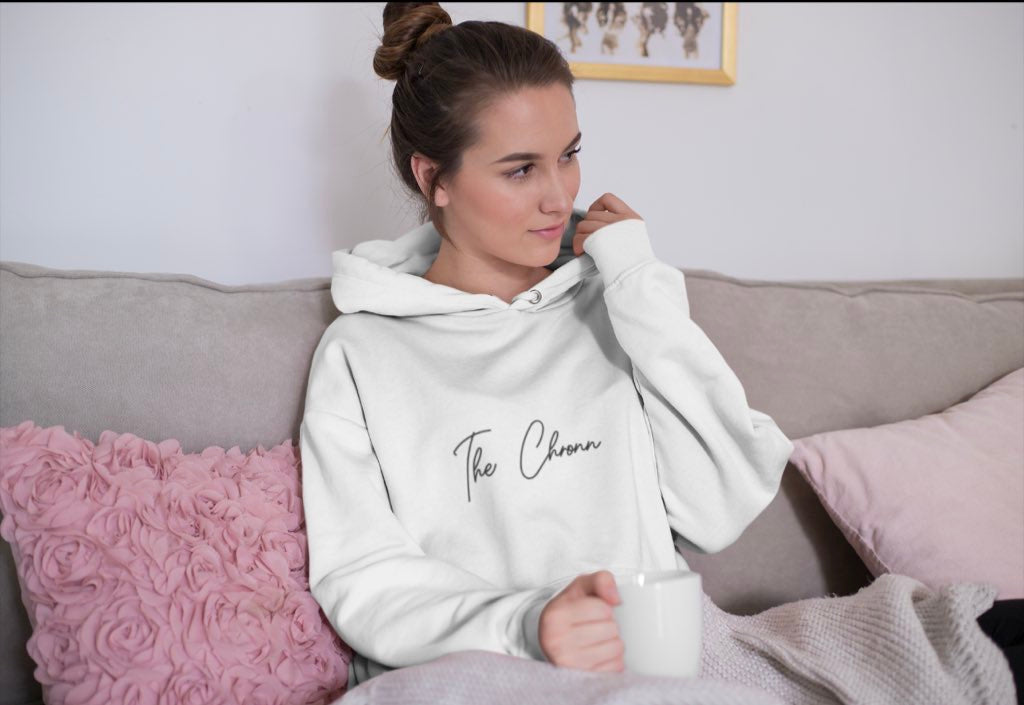 The Chronn - Chill- White Hoodie