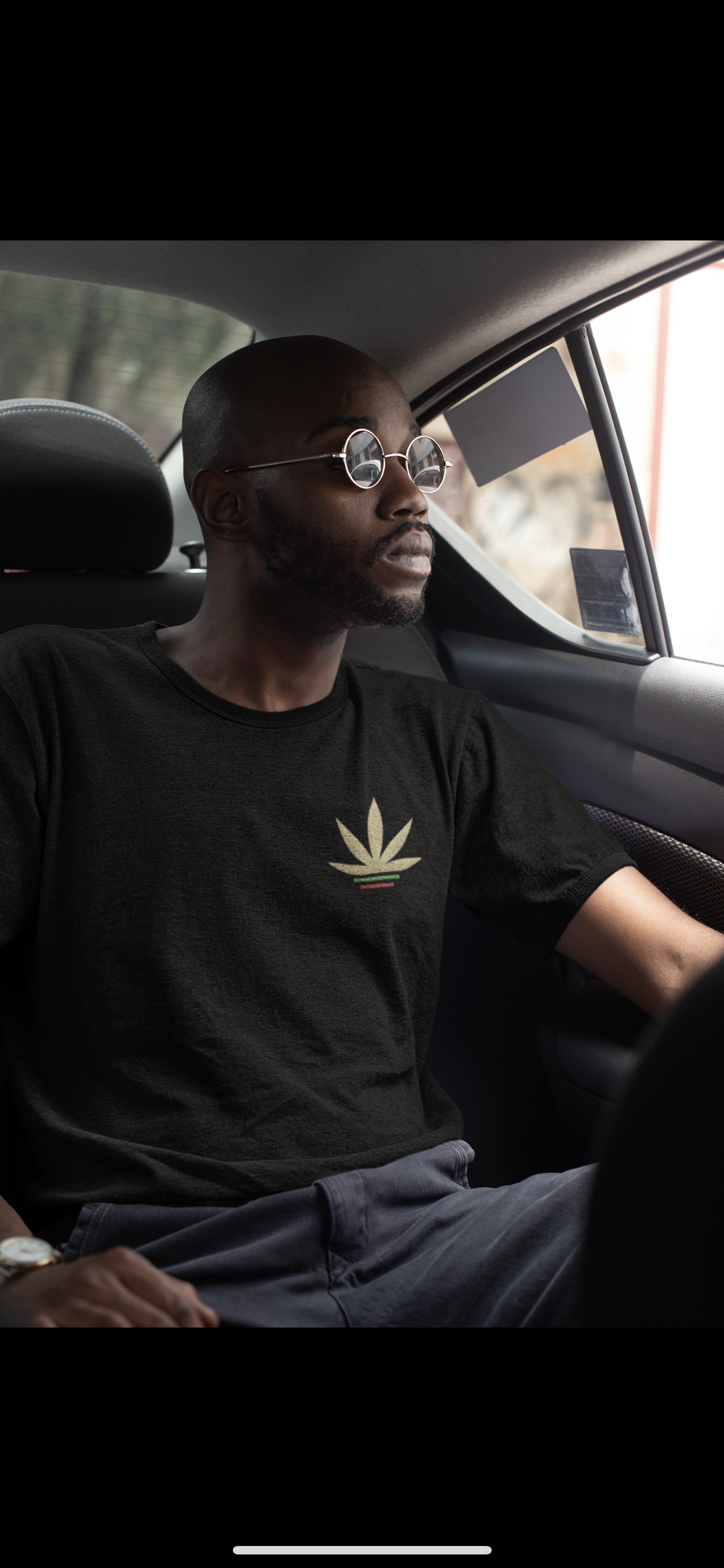 The Chronn Logo Black Tee